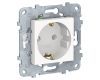Розетка Schneider Electric Unica New с/з без шторок 16A 250V NU505618