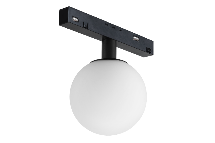 Трековый магнитный светильник iLedex Vision 4822-016-D120-6W-340DG-4000K-BK