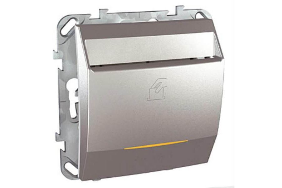 Выключатель карточный с выдержкой времени Schneider Electric Unica 8A MGU5.540.30ZD