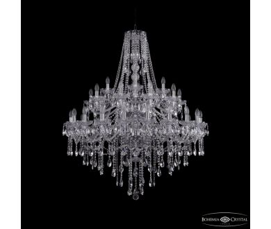 Подвесная люстра Bohemia Ivele Crystal 1415/20+10+5/400/2d Ni
