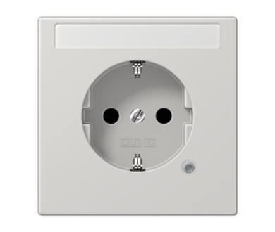 Розетка Schuko с индикатором режима работы Jung LS1520NAKOLG