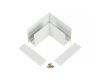 Коннектор угловой для магнитного шинопровода Myfar Accessories for MagLine 23 MT0201-CL-W