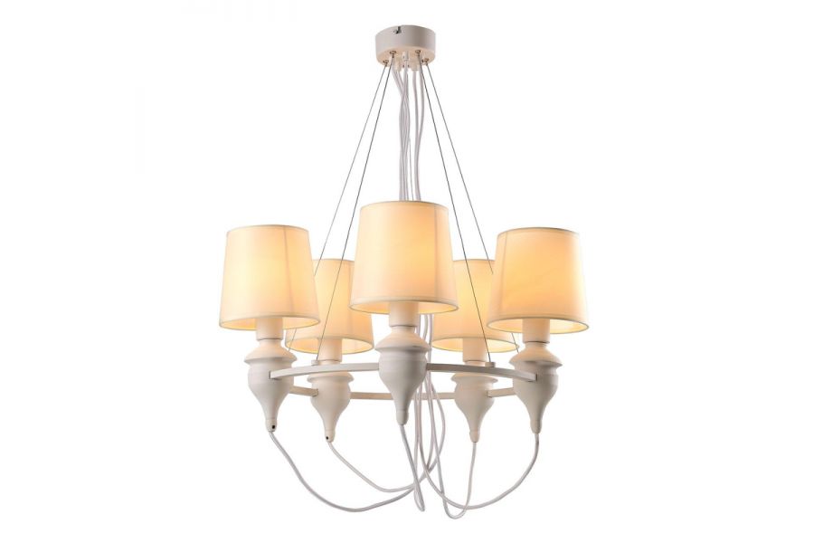Подвесная люстра Arte Lamp Sergio A3326LM-5WH