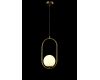 Светильник подвесной Crystal lux CALLE SP1 BRASS