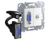 Розетка компьютерная VGA+Minijack Schneider Electric Unica MGU5.932.18ZD