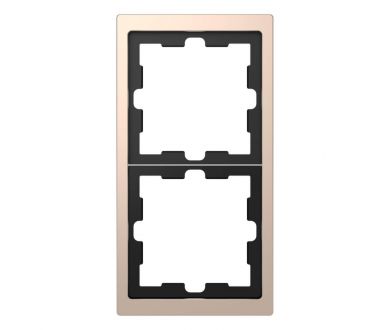 Рамка 2-постовая Schneider Electric Merten D-Life MTN4020-6551