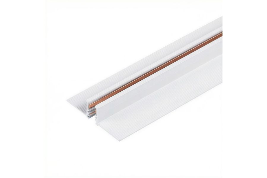Шинопровод магнитный встраиваемый Arlight MAG-MICROCOSM-TRACK-4115-FDW-1000 (WH) (IP20 Металл) 062319
