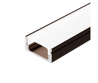 Профиль Arlight LINE-1708-2000 ANOD BROWN DEEP (Алюминий) 065801