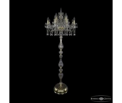 Купить Торшер Bohemia Ivele Crystal 1413T1/8+4/200-165 G Торшер Bohemia Ivele Crystal 1413T1/8+4/200-165 G