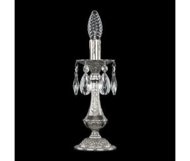 Настольная лампа Bohemia Ivele Crystal Verona 72100L/1-26 Ni
