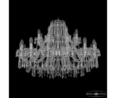 Подвесная люстра Bohemia Ivele Crystal 1403/16+8/360 Ni