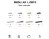Основание потолочное 8L Mantra Modular Light Florones 9388