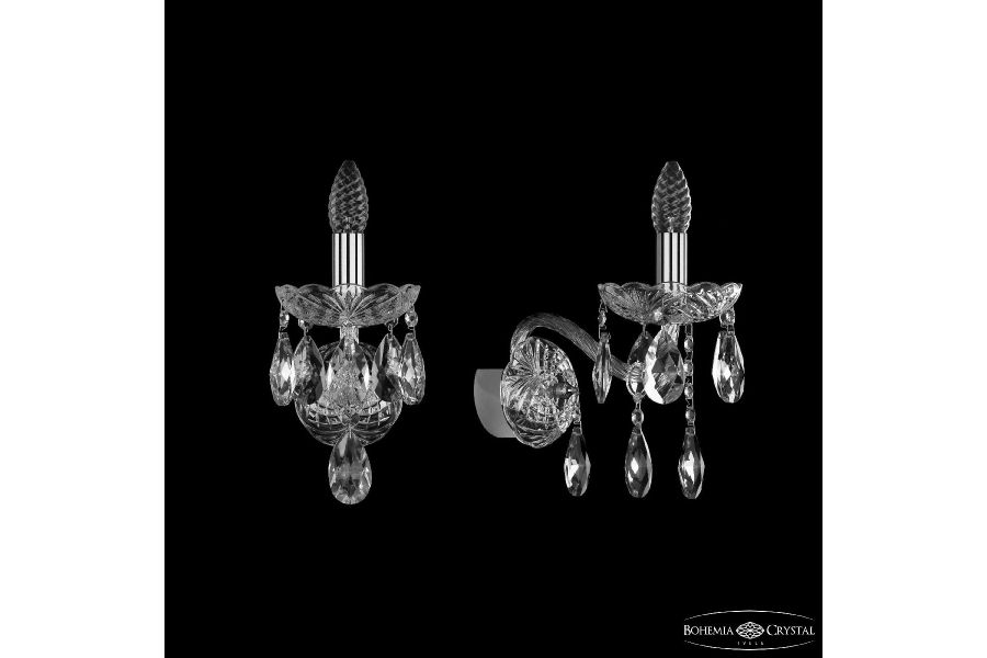 Бра Bohemia Ivele Crystal 1413B/1/165/XL Ni