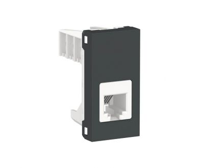 Розетка телефонная RJ12 одиночная Schneider Electric Unica Modular NU349154