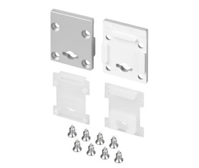 Заглушка Arlight FLOOR22-H27 c отверстием (Пластик) 062601