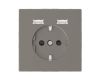 Розетка компьютерная USBx2 Schneider Electric Merten D-Life MTN2366-6050