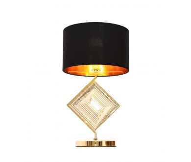 Настольная лампа Lumina Deco Fabi LDT 5529 F.GD+BK