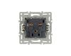 Механизм электрической розетки Arlight SCT-GP-MEU-PL-WH (250V, 16A) 043739