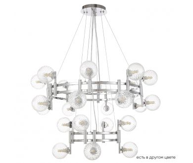 Подвесная люстра Crystal Lux LUXURY SP16+8 CHROME