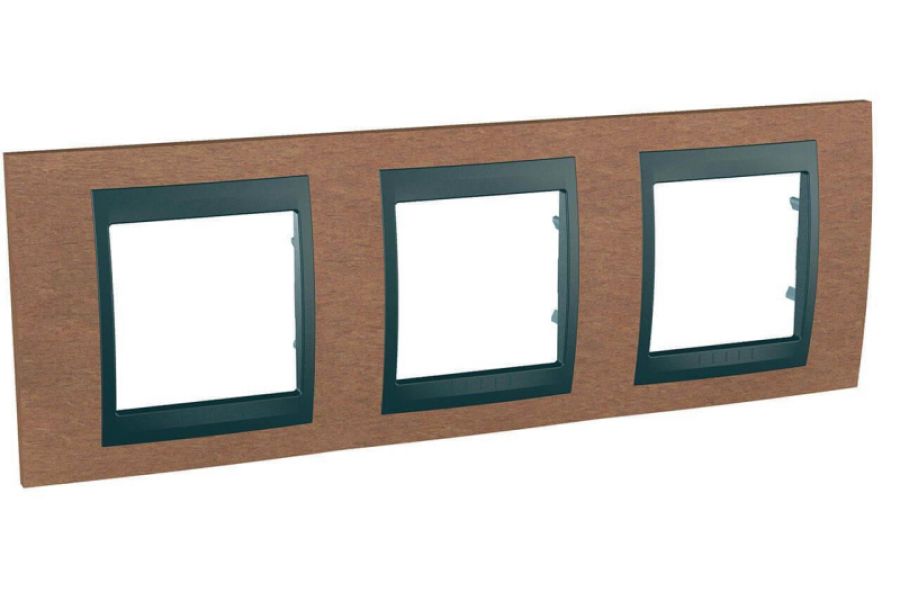 Рамка 3-постовая Schneider Electric Unica Top MGU66.006.2M2