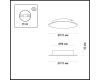 Настенный светодиодный светильник Odeon Light Solario 3561/6WL