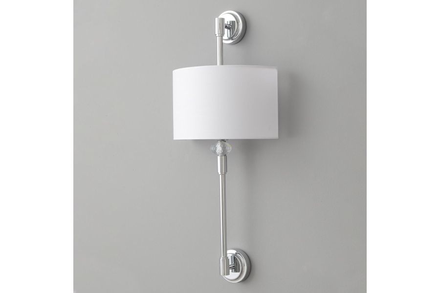 Бра Crystal Lux VINTAGE AP2 CHROME