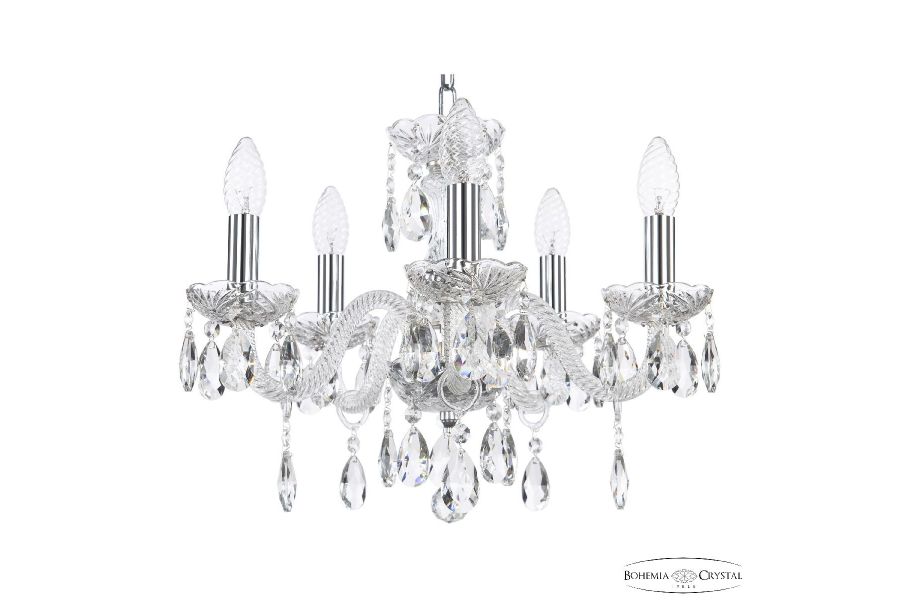 Подвесная люстра Bohemia Ivele Crystal 117/5/141 Ni