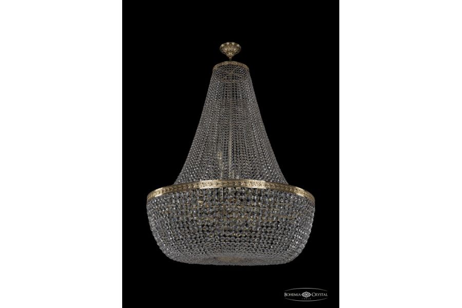 Люстра на штанге Bohemia Ivele Crystal 19111/H2/100IV G