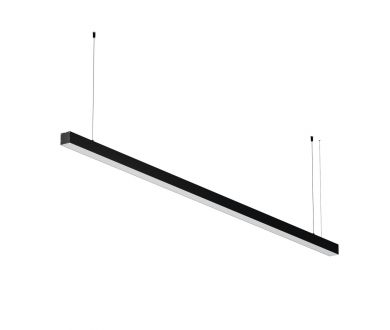 Линейный подвесной светильник Maytoni Technical 3000K 50x50 (Черный, 2 м) LL312031