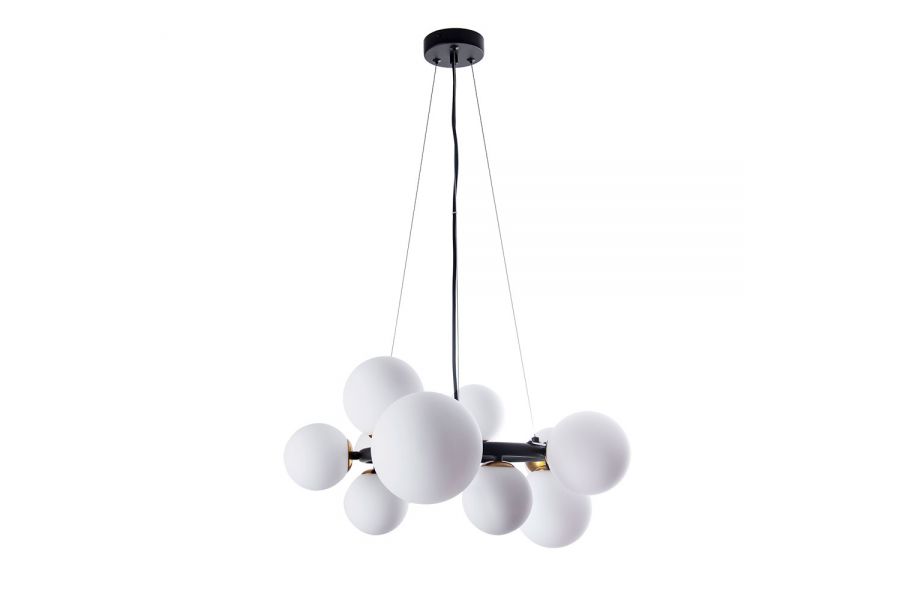 Подвесная люстра Arte Lamp Gemini A2243SP-10BK