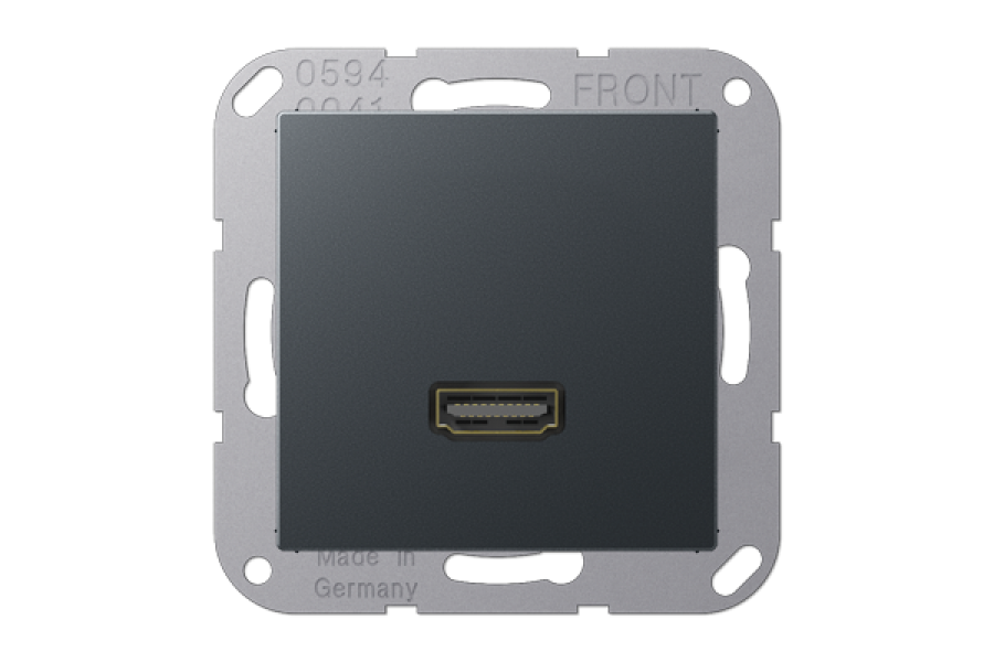 Розетка HDMI Jung MAA1112ANM