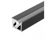 Алюминиевый профиль Arlight SL-BEVEL-H10-F14-2000 ANOD BLACK 044084