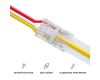 Коннектор прокалывающий 3 pin для подключения CCT LED ленты 8мм, тип COB длина провода 150мм Apeyron 09-116