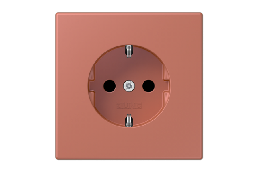 Розетка Schuko с защитой от детей Jung LC1520KI236