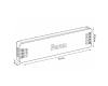 Трансформатор для светодиодной ленты Feron LB010 150W 24V IP20 53147