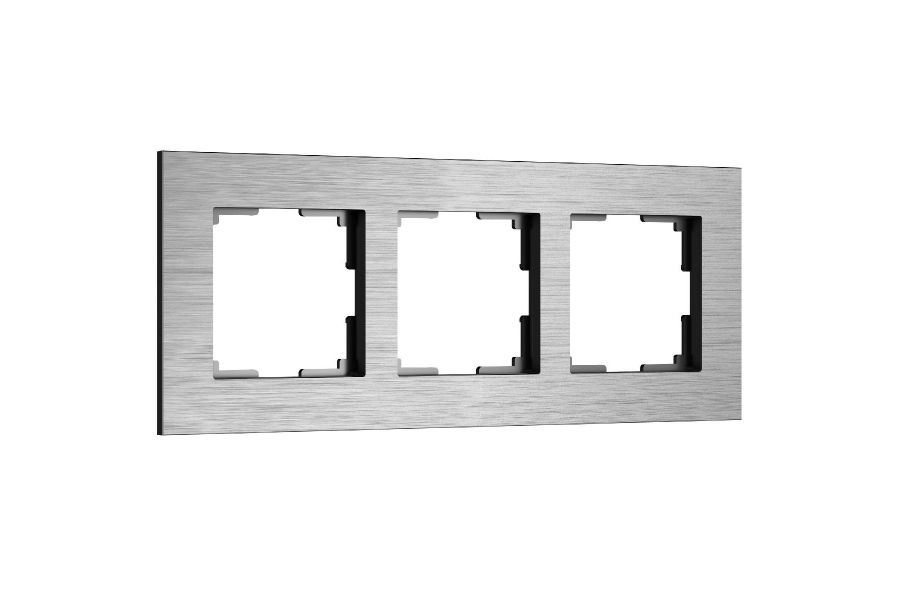 Рамка на 3 поста Werkel AluMax 4690389204067 W0033506 a066326