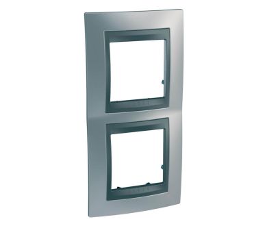 Рамка 2-постовая вертикальная Schneider Electric Unica Top MGU66.004V.238