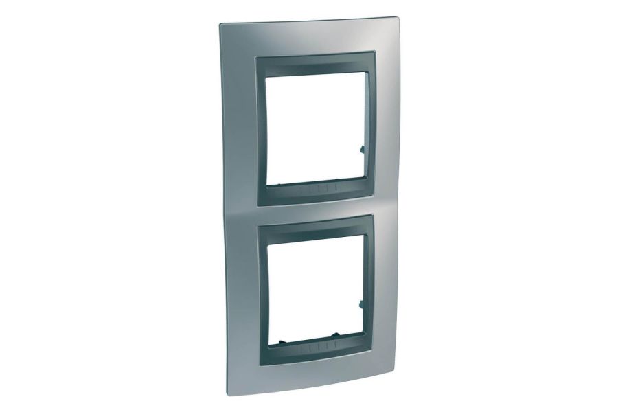 Рамка 2-постовая вертикальная Schneider Electric Unica Top MGU66.004V.238