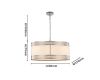 Подвесная люстра Favourite Exortivus 4010-3PC
