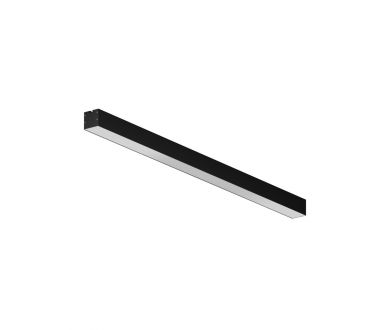 Линейный накладной светильник Maytoni Technical 3000K 50x50 (Черный, 1 м) LL311027