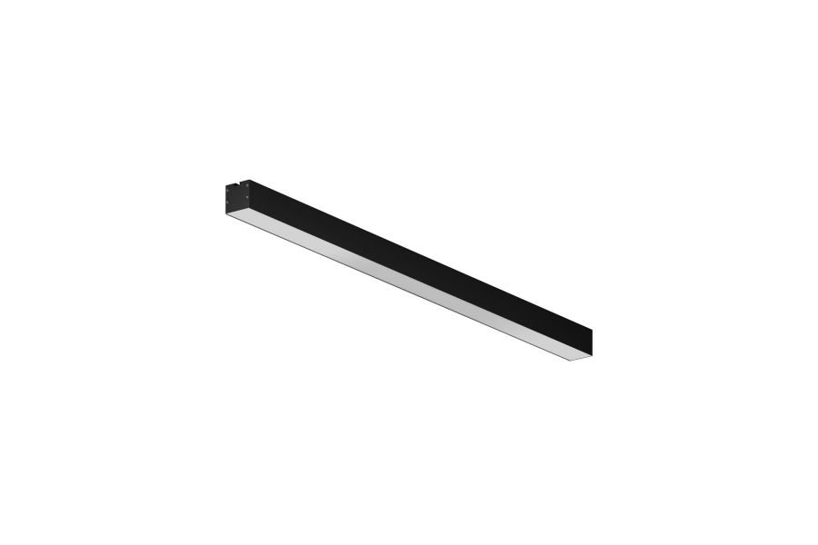 Линейный накладной светильник Maytoni Technical 3000K 50x50 (Черный, 1 м) LL311027