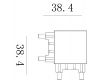 Коннектор SWG PRO CN-SLIM-WH-L 022073