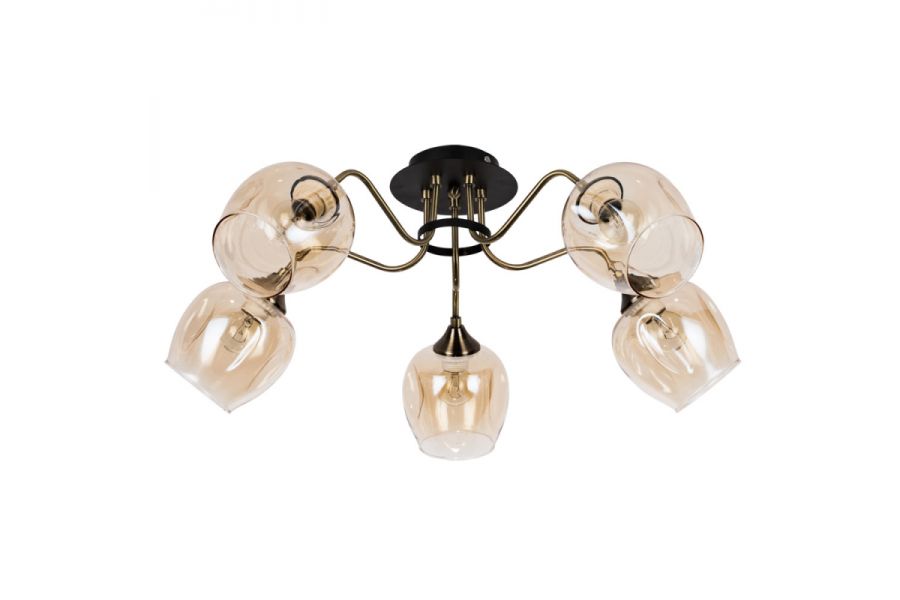 Потолочная люстра Arte Lamp Monica A3831PL-5AB