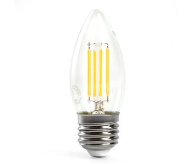 Лампа светодиодная Feron LB-66 Свеча E27 7W 4000K 38271