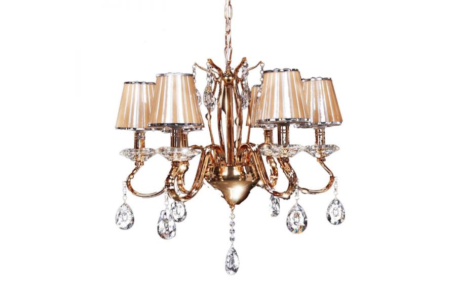 Подвесная люстра Lumina Deco Finezzia LDP 9267-6 GD