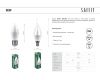 Лампа светодиодная Saffit SBC3709 Свеча на ветру E14 9W 4000K 55130