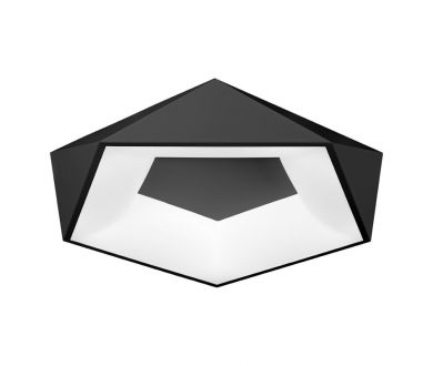 Потолочный светодиодный светильник iLedex Luminous S1889/55 BK