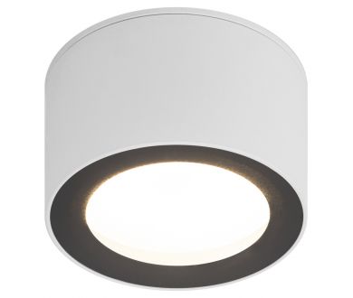 Накладной светильник Эра OL28 WH/BK Б0055581