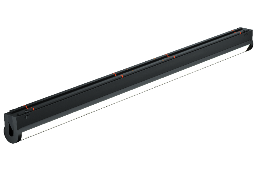 Трековый магнитный светильник iLedex Vision 4825-040-L497-24W-110DG-3000K-BK