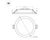 Встраиваемый светодиодный светильник Arlight DL-BL125-9W Day White 021434